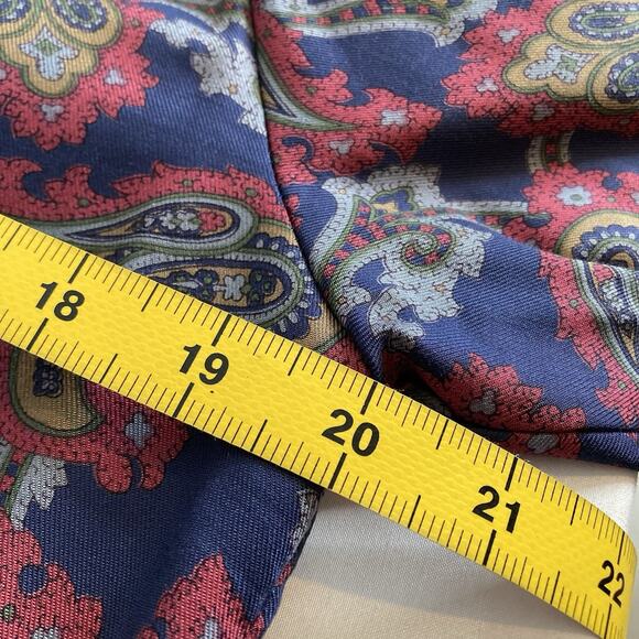 Vintage Lord & Taylor Y2K Women's Paisley Blouse Maxi Skirt Set Est. Size L 80’s - Picture 7 of 16